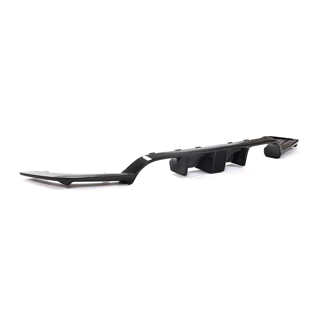 Aeroflex Carbon BMW M3/M4 F80 F82 F83 Carbon Fibre Rear Diffuser - with Rain Light