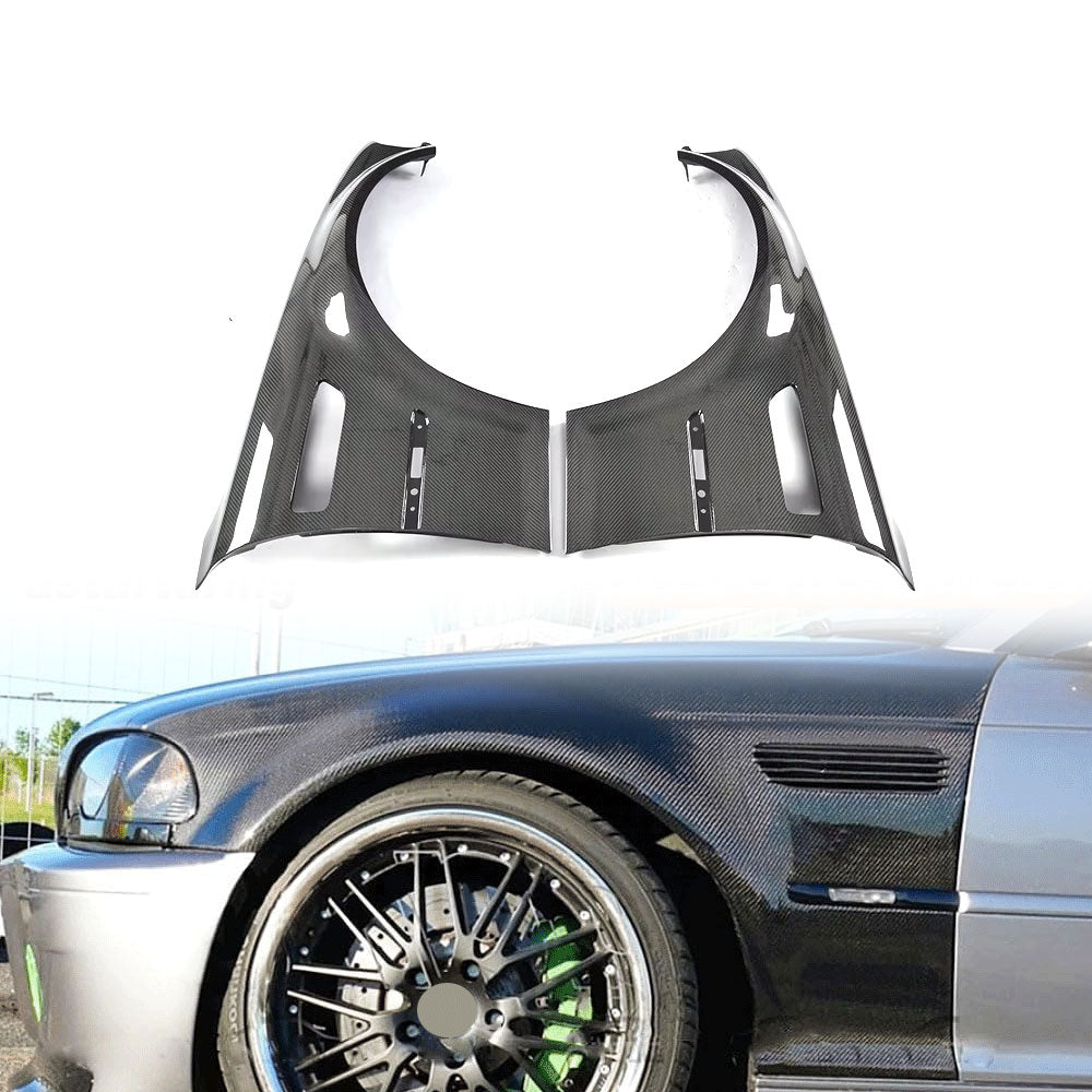 Aeroflex Carbon BMW M3 E46 Carbon Fibre Wings (pair)