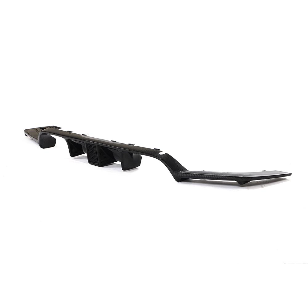 Aeroflex Carbon BMW M3/M4 F80 F82 F83 Carbon Fibre Rear Diffuser - with Rain Light