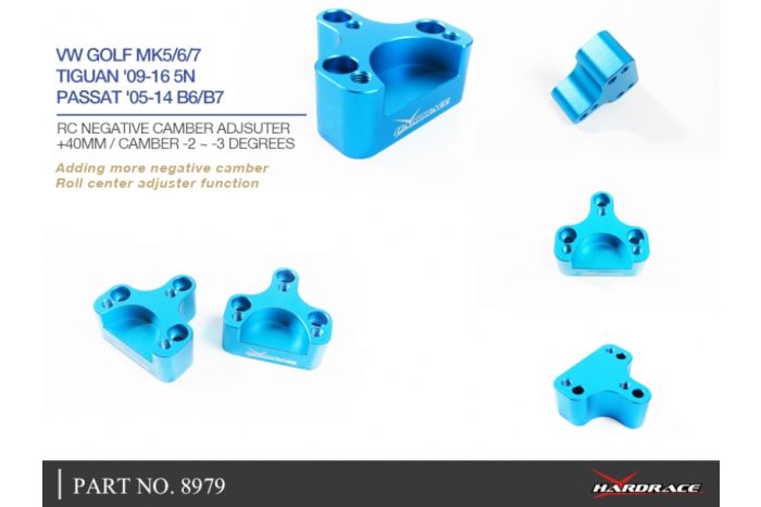 HARDRACE NEGATIVE CAMBER ADJUSTER - Roll Centre Correction