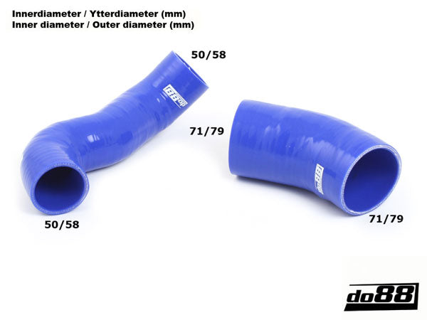 DO88 Ford Focus RS MKll 2009 to 2011 2.5T – DO88 Silicone Air Filter Hose Kit