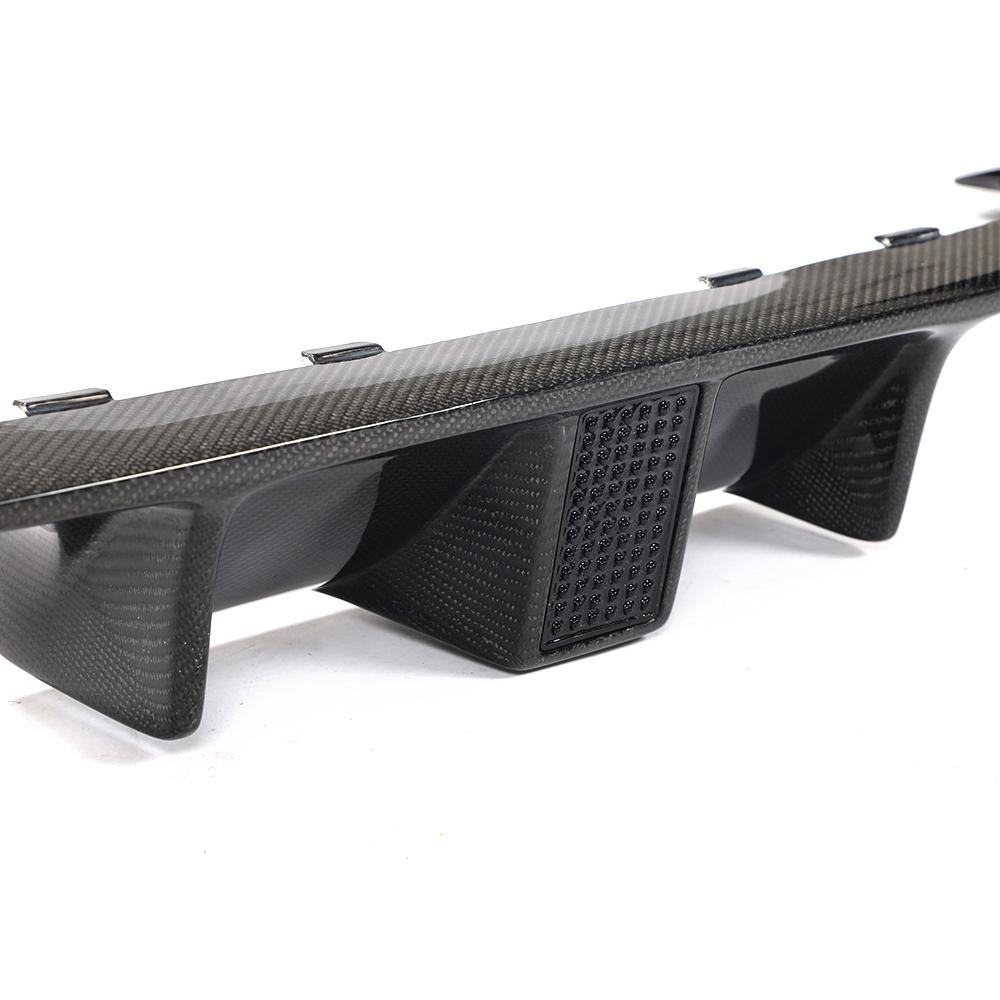 Aeroflex Carbon BMW M3/M4 F80 F82 F83 Carbon Fibre Rear Diffuser - with Rain Light