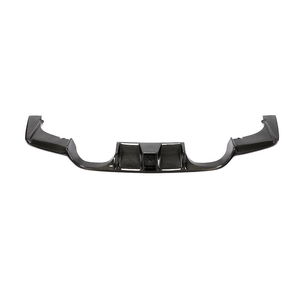 Aeroflex Carbon BMW M3/M4 F80 F82 F83 Carbon Fibre Rear Diffuser - with Rain Light
