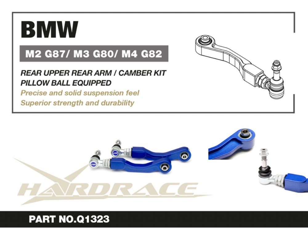 HARDRACE REAR UPPER REAR ARM  CAMBER KIT BMW 2 SERIES, 3 SERIES, 4 SERIES