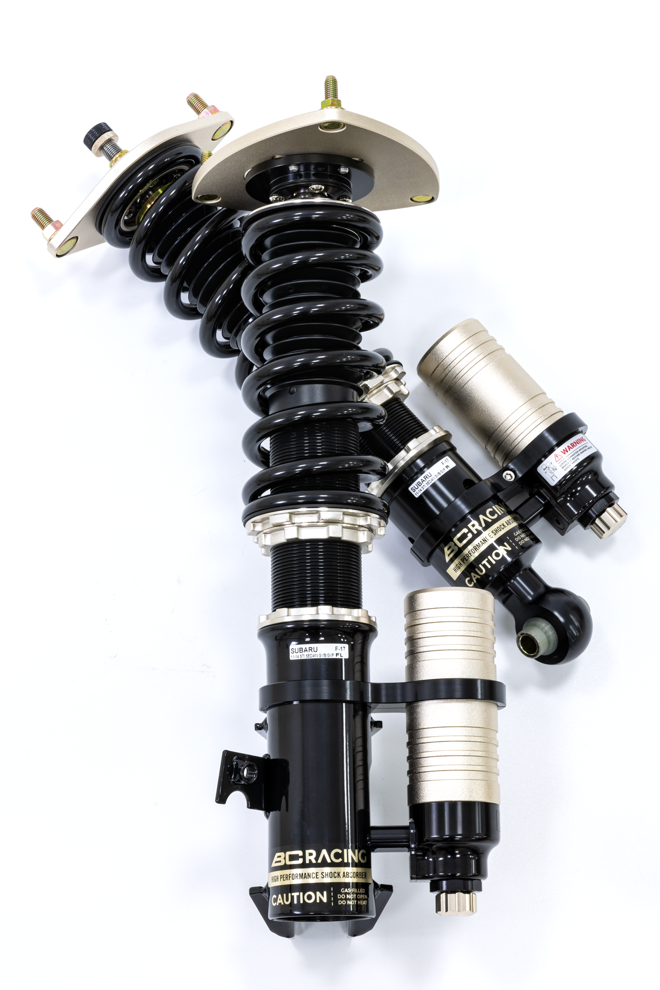 BC RACING 1 SERIES F20/F21 Non-M RWD ER SERIES COILOVER 3 BOLT TOP MOUNT